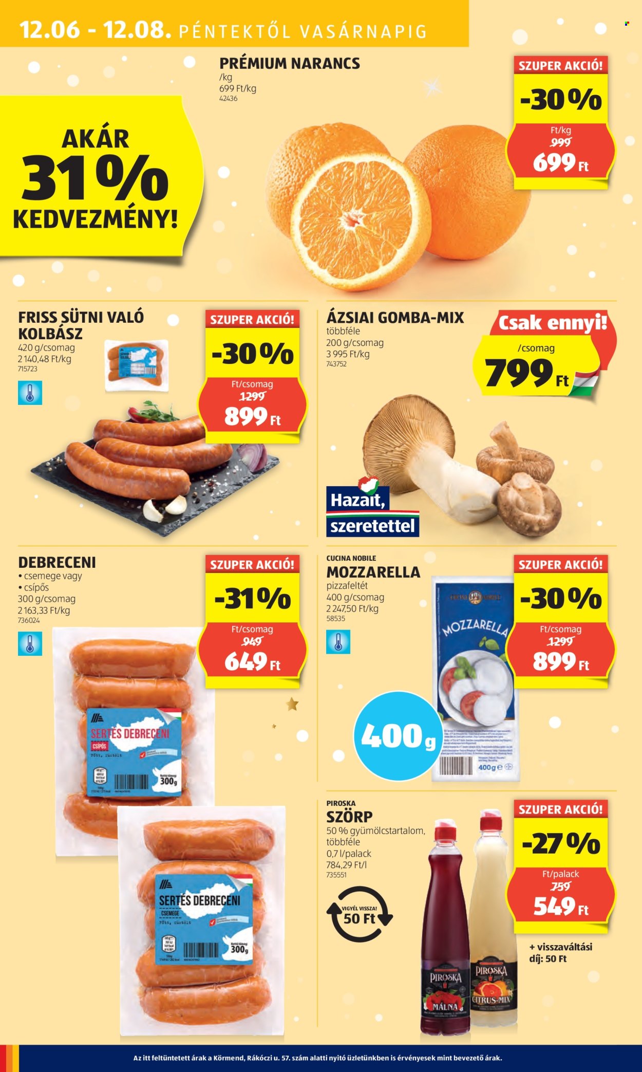 Aldi akciós újságok - 2024.12.05 - 2024.12.11. Oldal 68