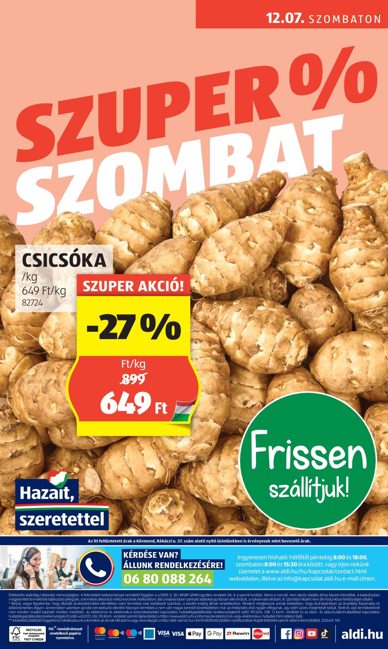Aldi akciós újságok - 2024.12.05 - 2024.12.11. Oldal 73