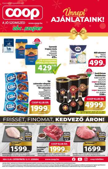 Újság Coop - 2024.12.05 - 2024.12.11.