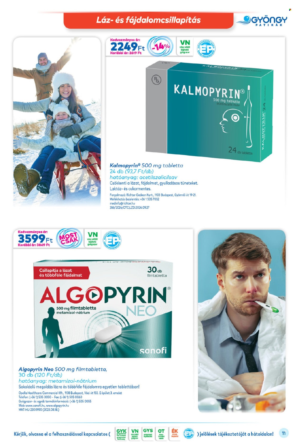 Gyöngy Patikák akciós újságok - 2024.12.01 - 2024.12.31. Oldal 11