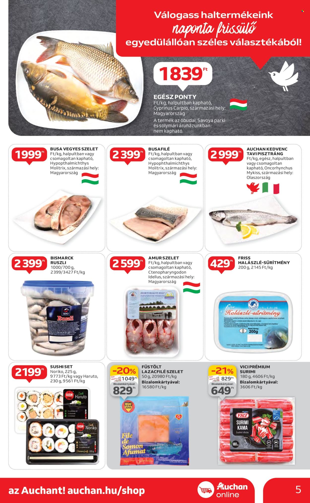 Auchan akciós újságok - 2024.12.05 - 2024.12.11. Oldal 5