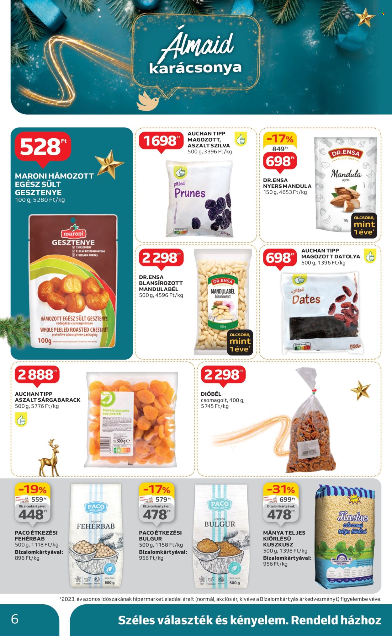 Auchan akciós újságok - 2024.12.05 - 2024.12.24. Oldal 6