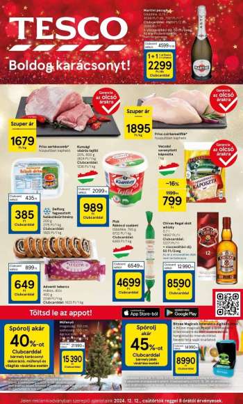 Újság TESCO - 2024.12.12 - 2024.12.18.