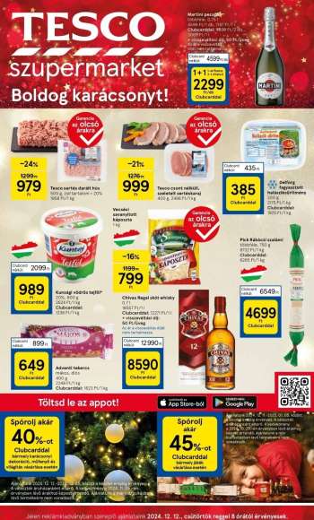Újság TESCO - 2024.12.12 - 2024.12.18.