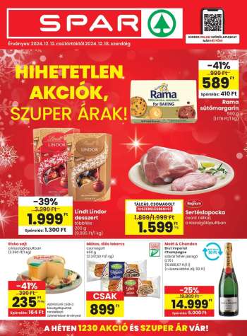 Újság SPAR - 2024.12.12 - 2024.12.18.