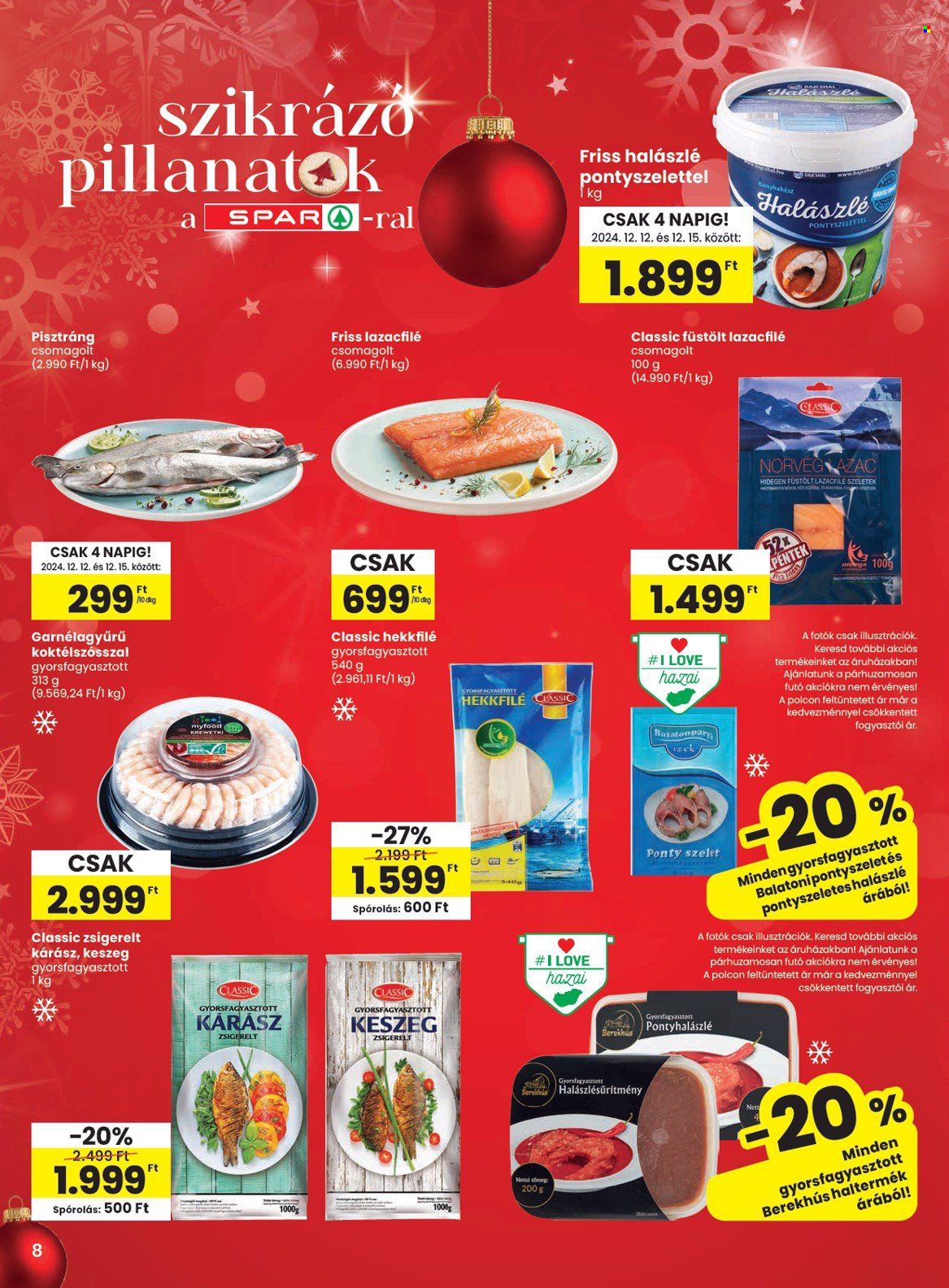 SPAR akciós újságok - 2024.12.12 - 2024.12.18. Oldal 8