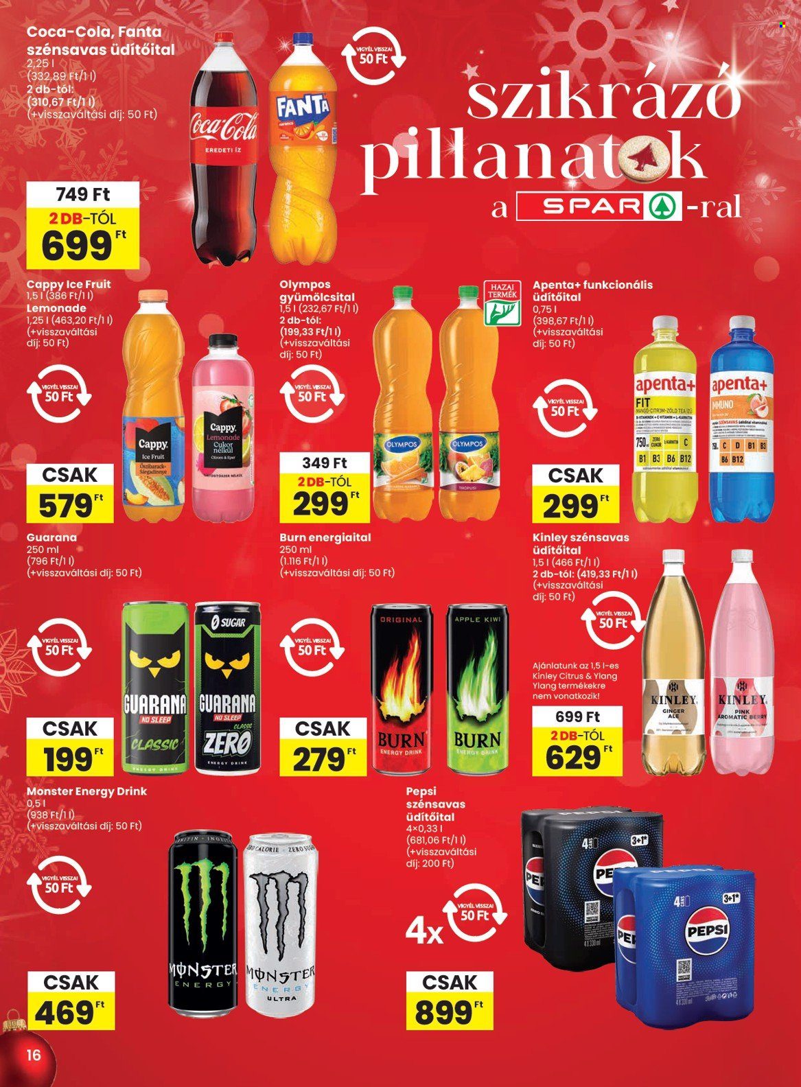 SPAR akciós újságok - 2024.12.12 - 2024.12.18. Oldal 16