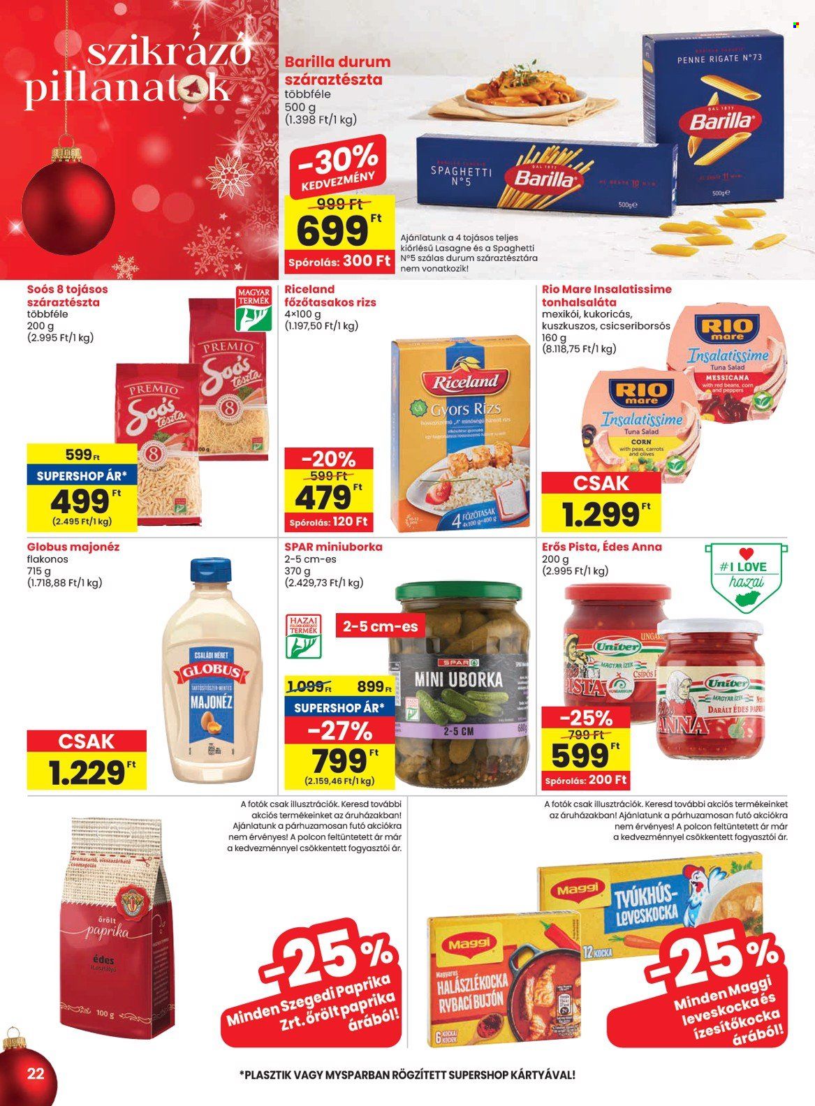SPAR akciós újságok - 2024.12.12 - 2024.12.18. Oldal 22