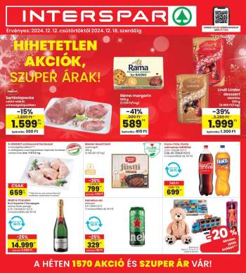 Újság INTERSPAR - 2024.12.12 - 2024.12.18.