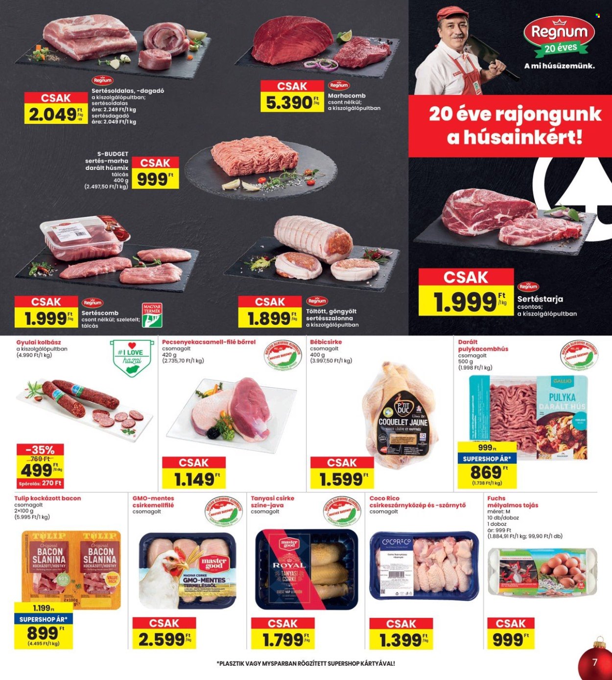 INTERSPAR akciós újságok - 2024.12.12 - 2024.12.18. Oldal 7