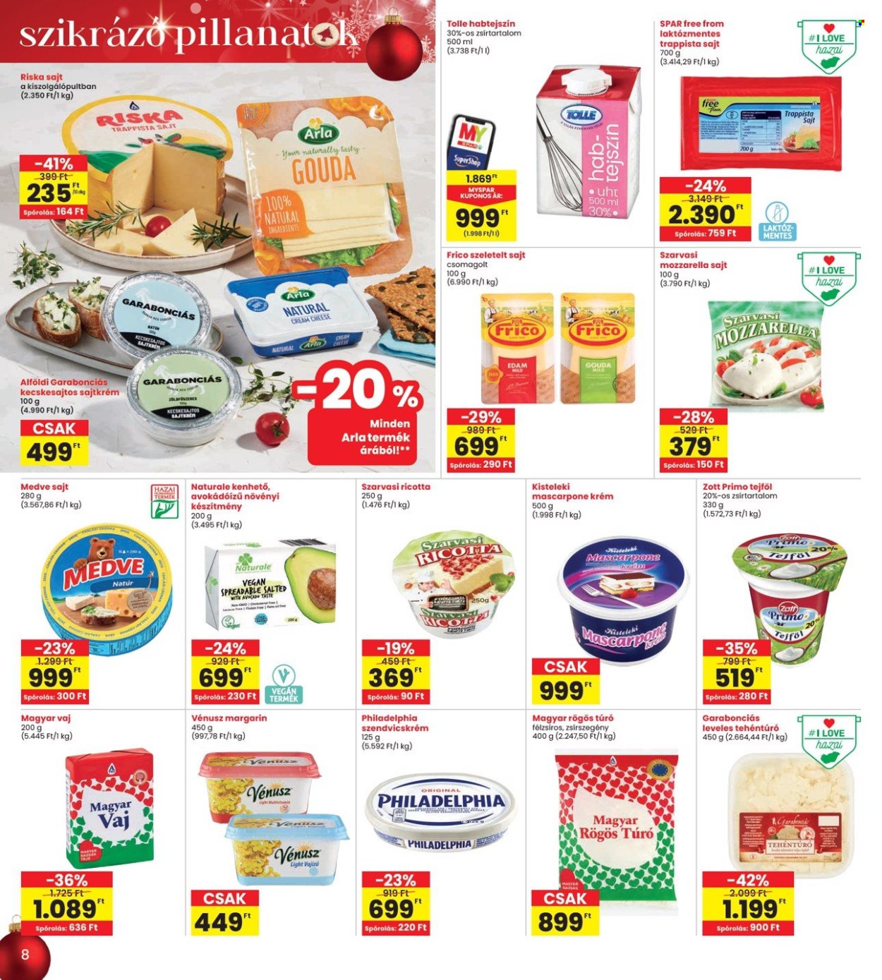 INTERSPAR akciós újságok - 2024.12.12 - 2024.12.18. Oldal 8