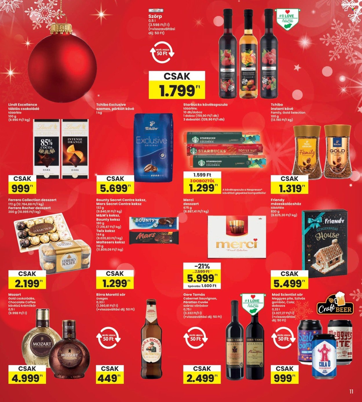 INTERSPAR akciós újságok - 2024.12.12 - 2024.12.18. Oldal 11