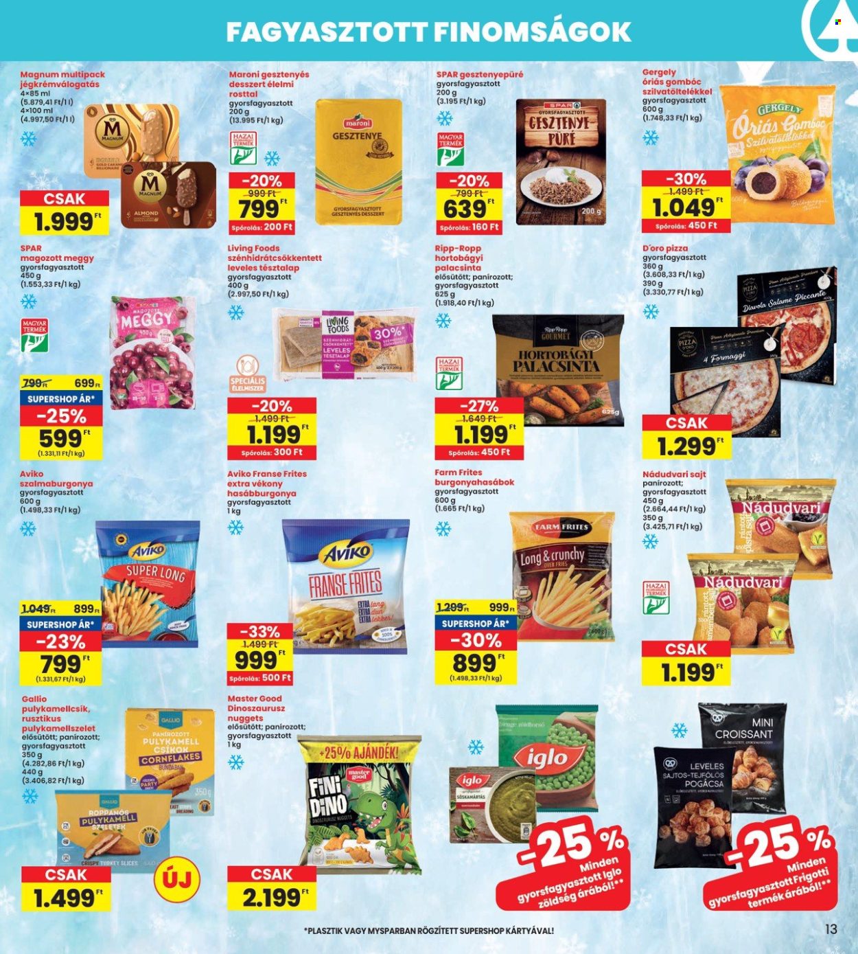 INTERSPAR akciós újságok - 2024.12.12 - 2024.12.18. Oldal 13