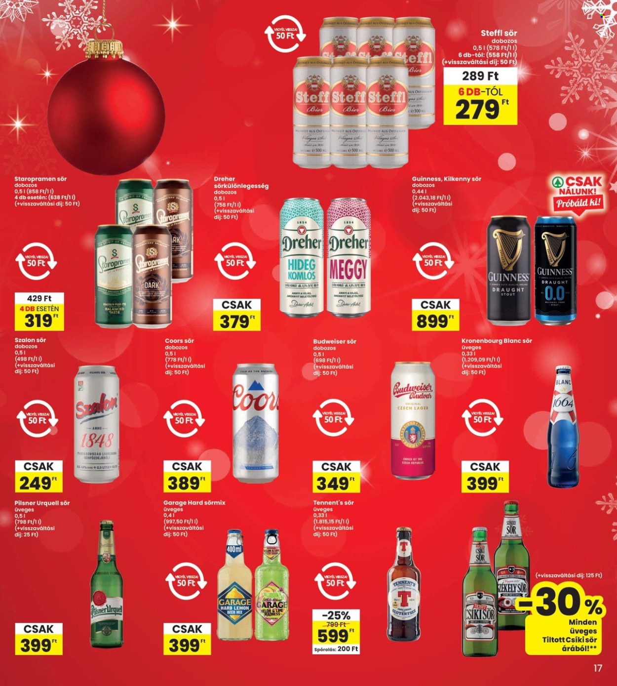 INTERSPAR akciós újságok - 2024.12.12 - 2024.12.18. Oldal 17