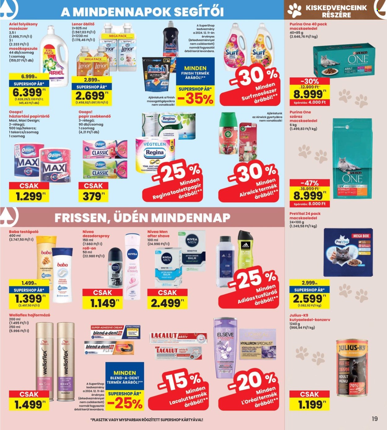 INTERSPAR akciós újságok - 2024.12.12 - 2024.12.18. Oldal 19