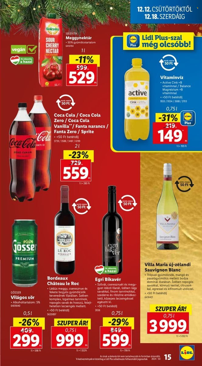 Lidl akciós újságok - 2024.12.12 - 2024.12.18. Oldal 15