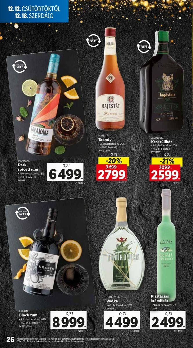 Lidl akciós újságok - 2024.12.12 - 2024.12.18. Oldal 26