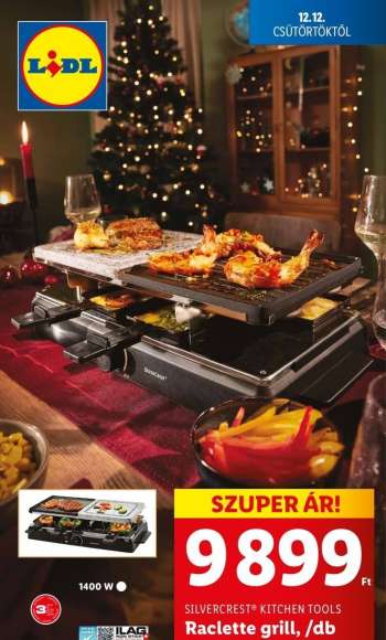 Újság Lidl - 2024.12.12 - 2024.12.18.