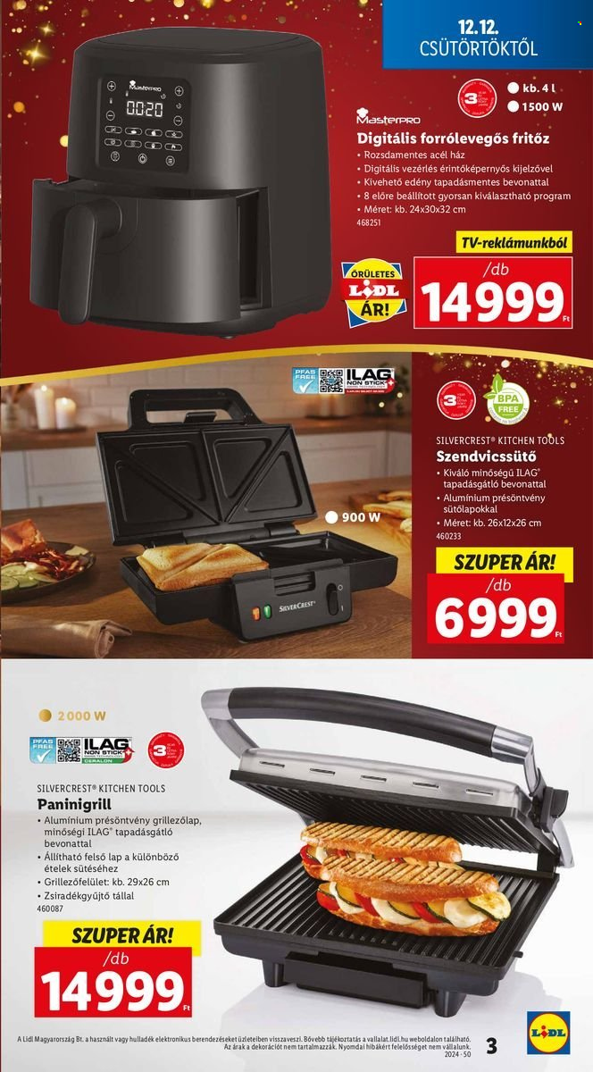 Lidl akciós újságok - 2024.12.12 - 2024.12.18. Oldal 3