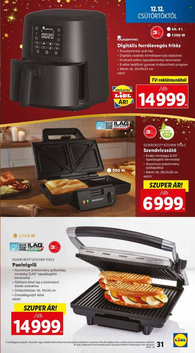 Lidl akciós újságok - 2024.12.12 - 2024.12.18. Oldal 31
