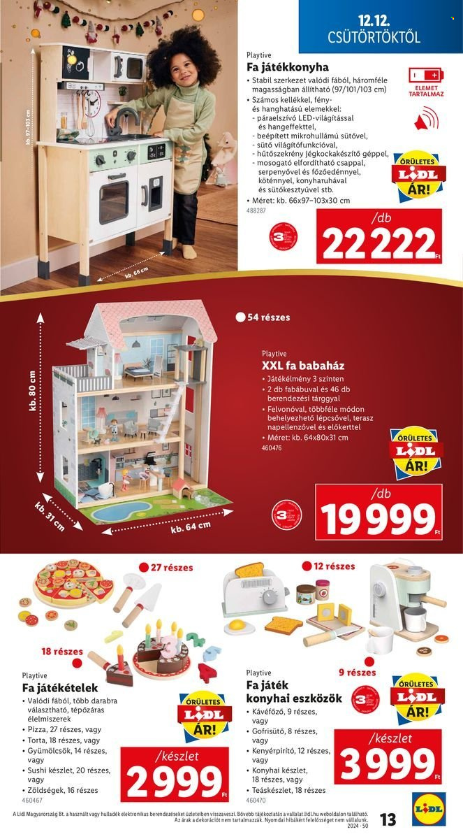 Lidl akciós újságok - 2024.12.12 - 2024.12.18. Oldal 13