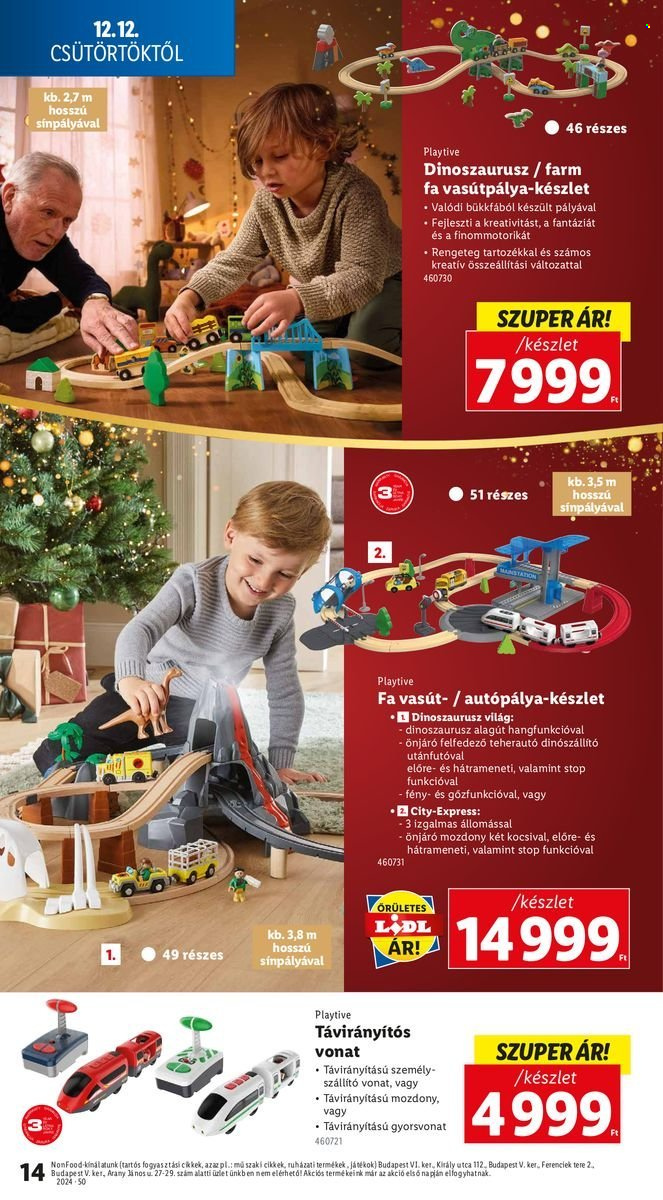 Lidl akciós újságok - 2024.12.12 - 2024.12.18. Oldal 14