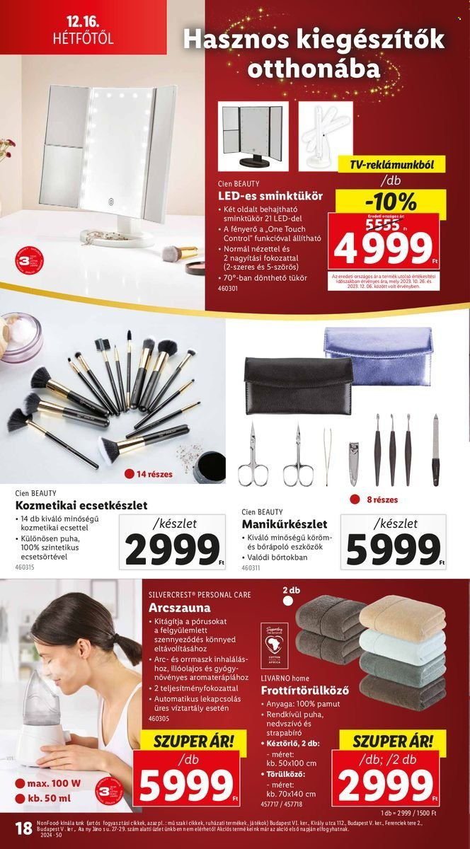 Lidl akciós újságok - 2024.12.12 - 2024.12.18. Oldal 18