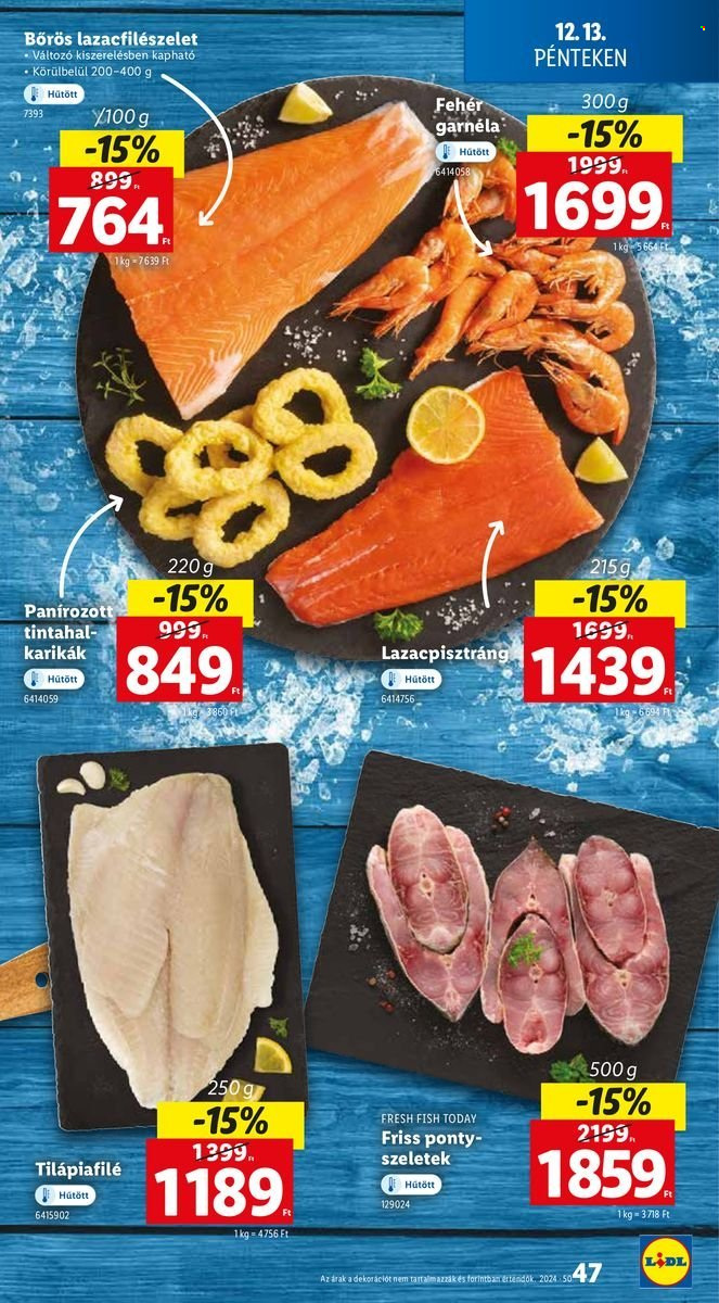 Lidl akciós újságok - 2024.12.12 - 2024.12.18. Oldal 47