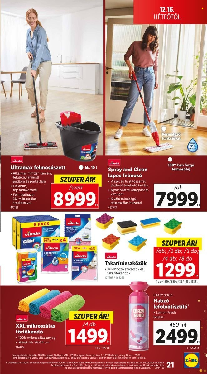 Lidl akciós újságok - 2024.12.12 - 2024.12.18. Oldal 21