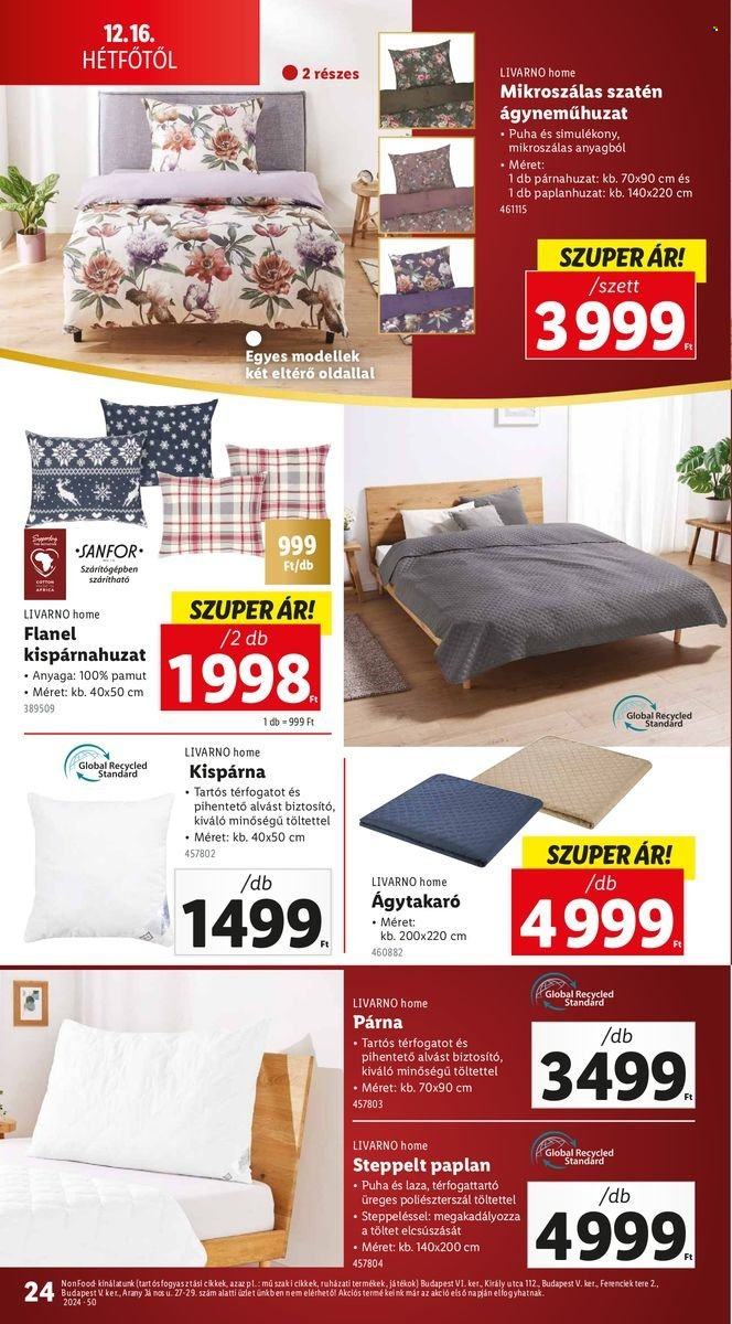 Lidl akciós újságok - 2024.12.12 - 2024.12.18. Oldal 24