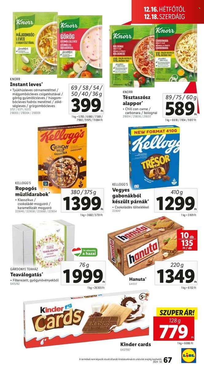 Lidl akciós újságok - 2024.12.12 - 2024.12.18. Oldal 67