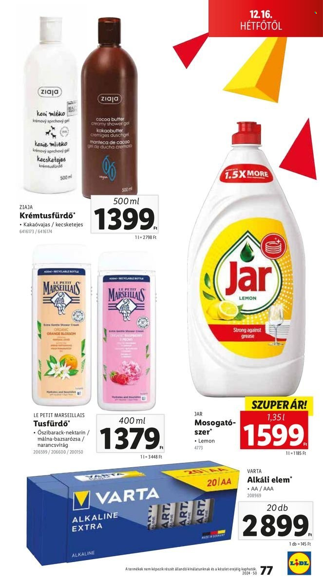 Lidl akciós újságok - 2024.12.12 - 2024.12.18. Oldal 77