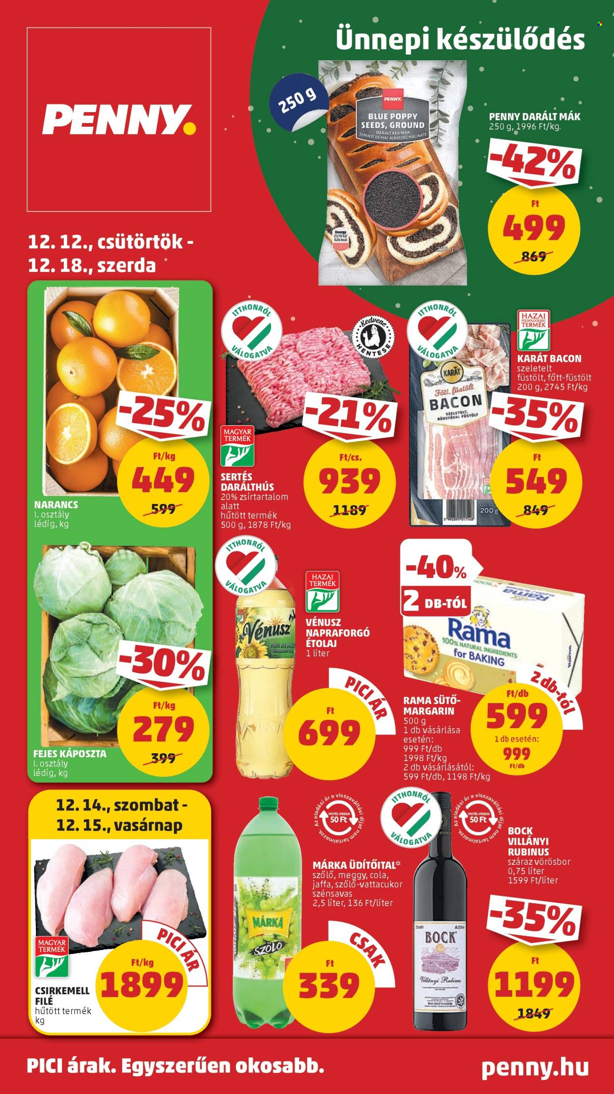 Penny Market akciós újságok - 2024.12.12 - 2024.12.18. Oldal 1