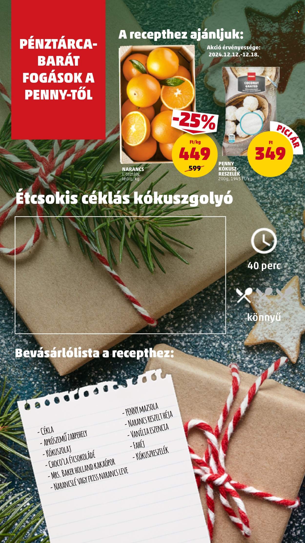 Penny Market akciós újságok - 2024.12.12 - 2024.12.18. Oldal 12