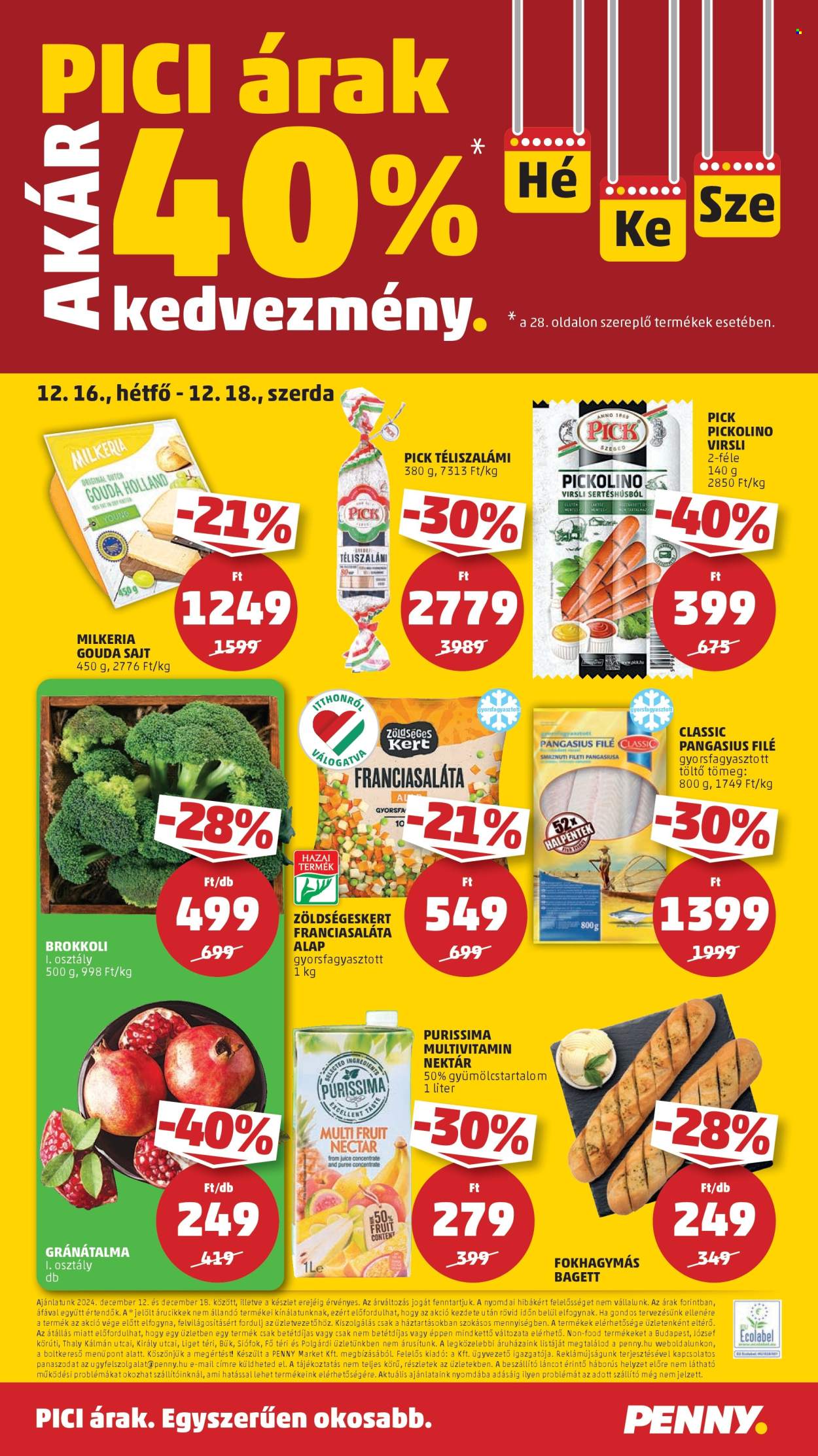 Penny Market akciós újságok - 2024.12.12 - 2024.12.18. Oldal 32