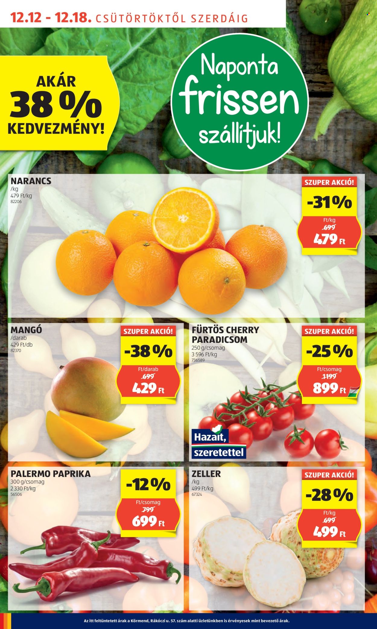 Aldi akciós újságok - 2024.12.12 - 2024.12.18. Oldal 4