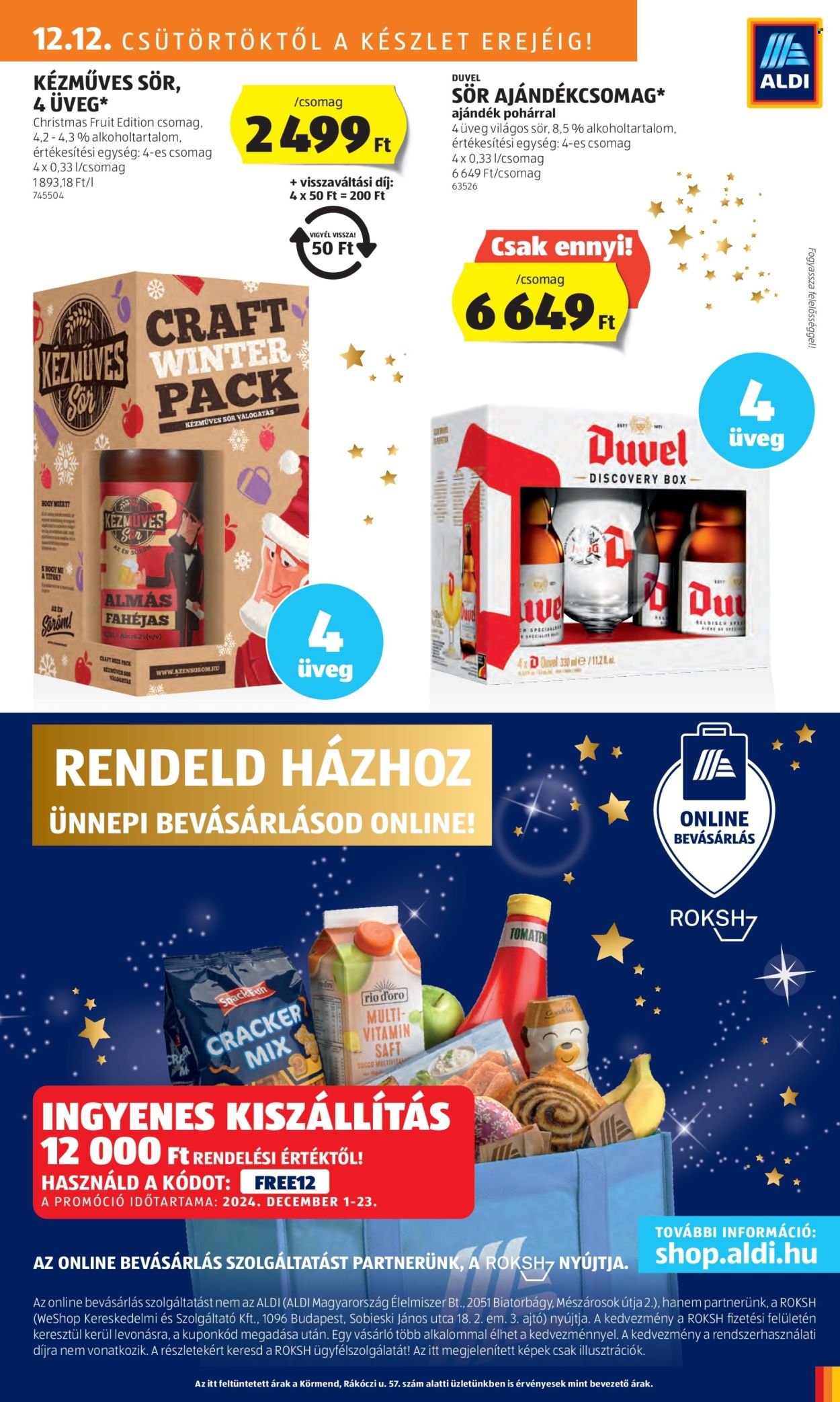 Aldi akciós újságok - 2024.12.12 - 2024.12.18. Oldal 21