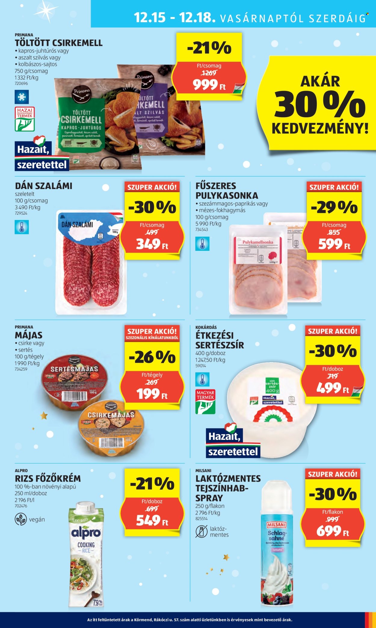 Aldi akciós újságok - 2024.12.12 - 2024.12.18. Oldal 39