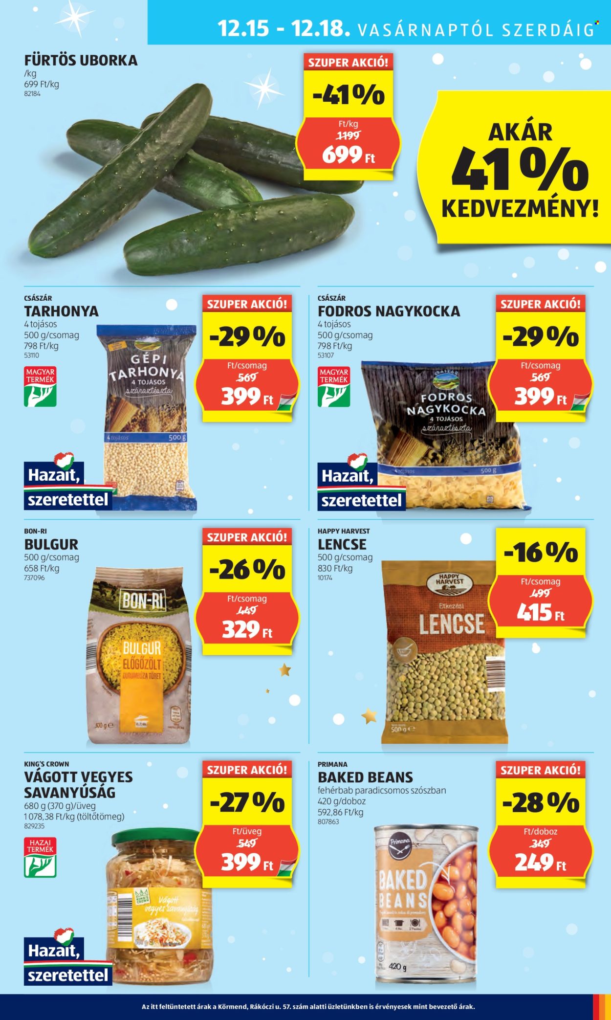 Aldi akciós újságok - 2024.12.12 - 2024.12.18. Oldal 41
