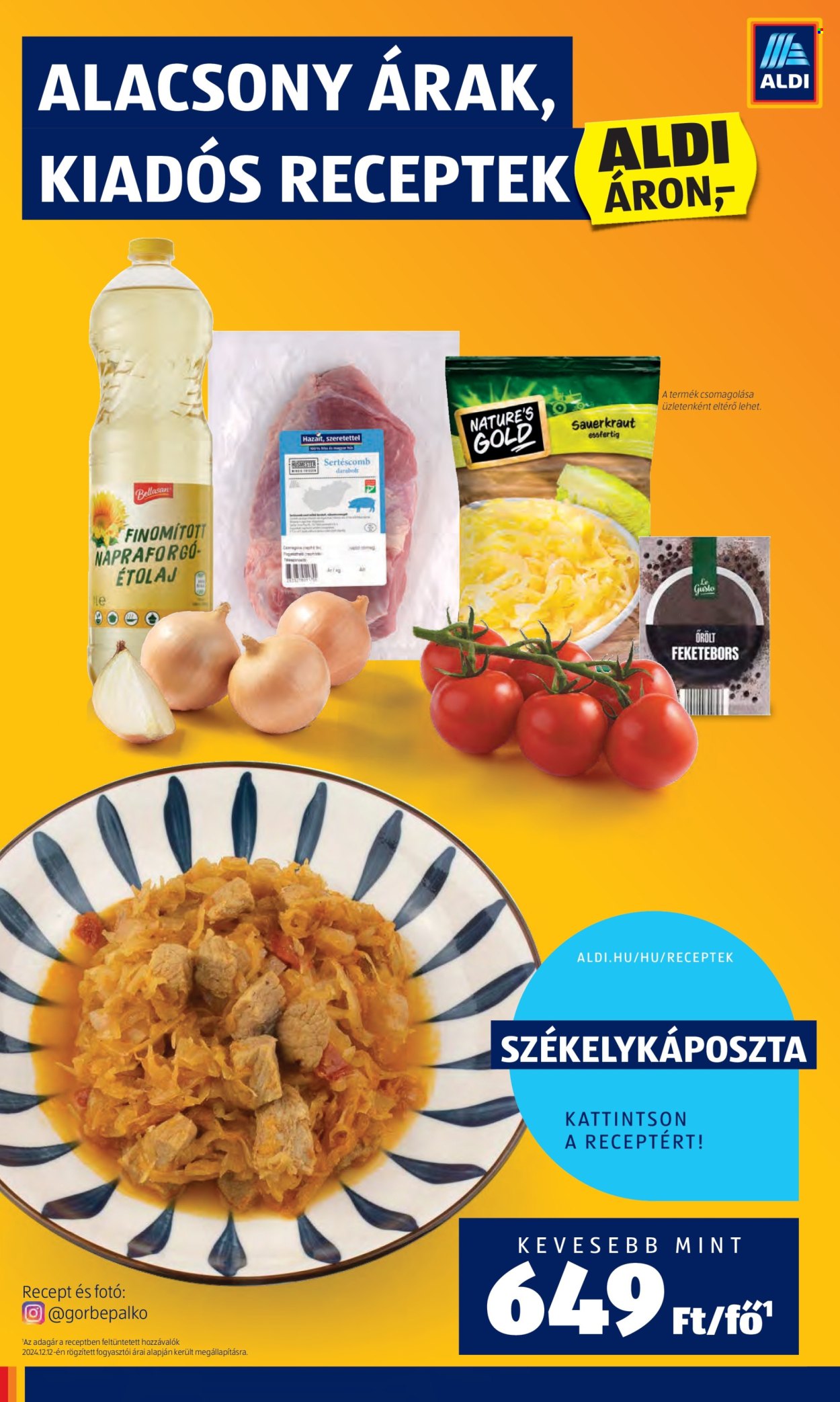 Aldi akciós újságok - 2024.12.12 - 2024.12.18. Oldal 44