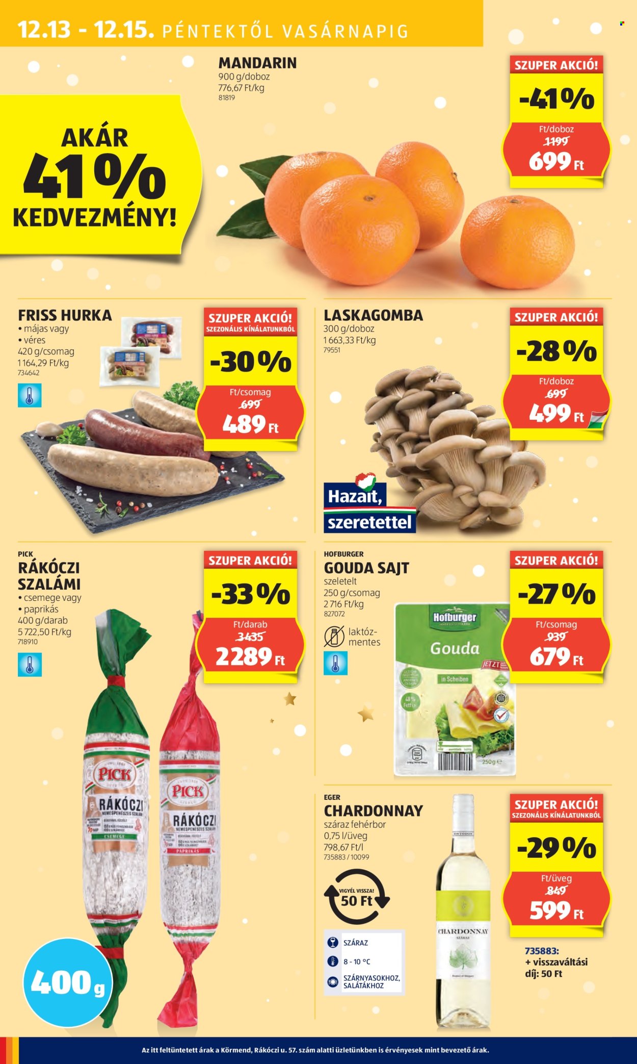 Aldi akciós újságok - 2024.12.12 - 2024.12.18. Oldal 68