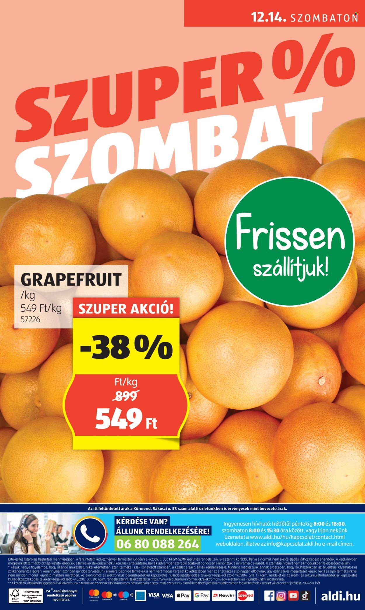 Aldi akciós újságok - 2024.12.12 - 2024.12.18. Oldal 73