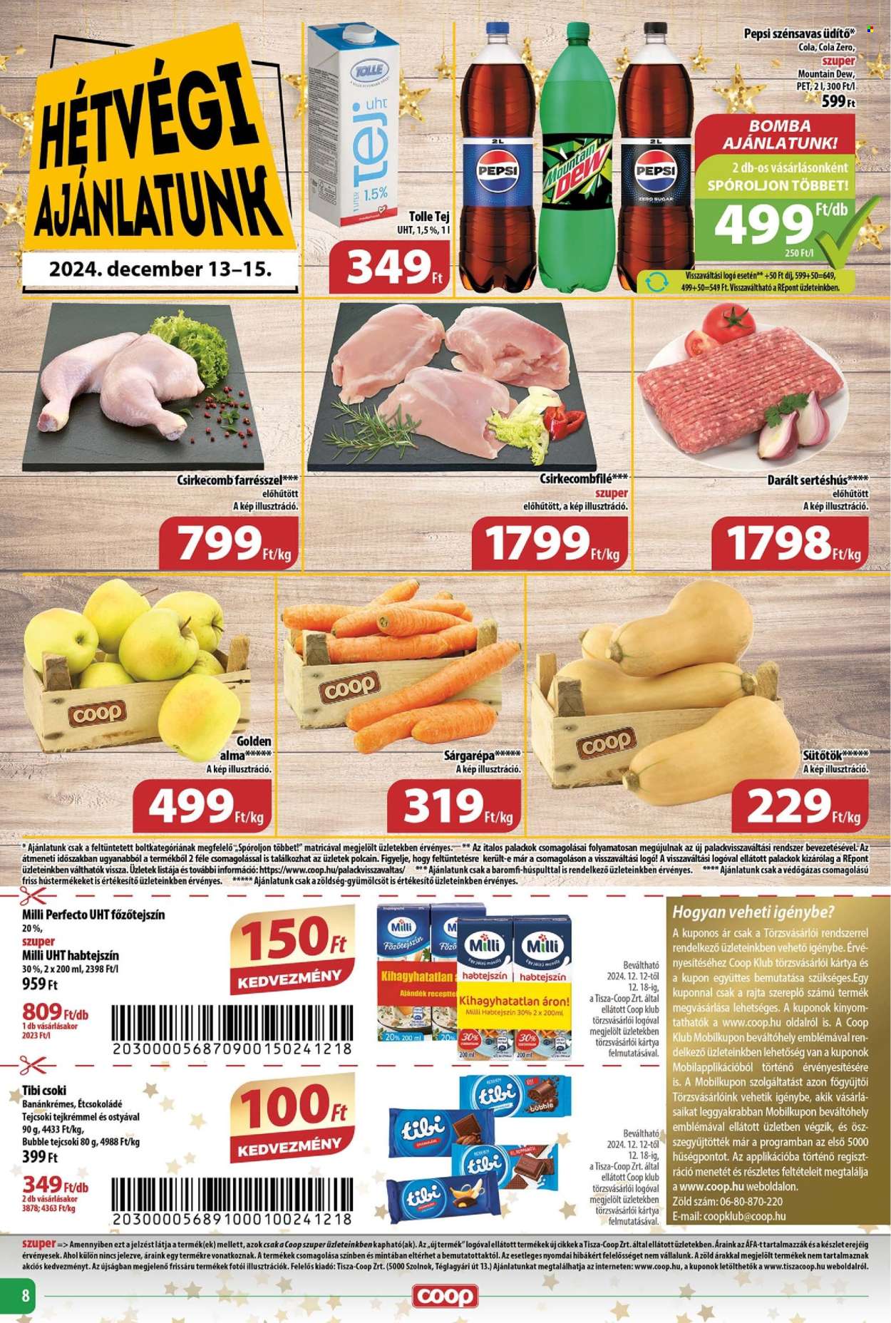 Coop akciós újságok - 2024.12.12 - 2024.12.18. Oldal 8