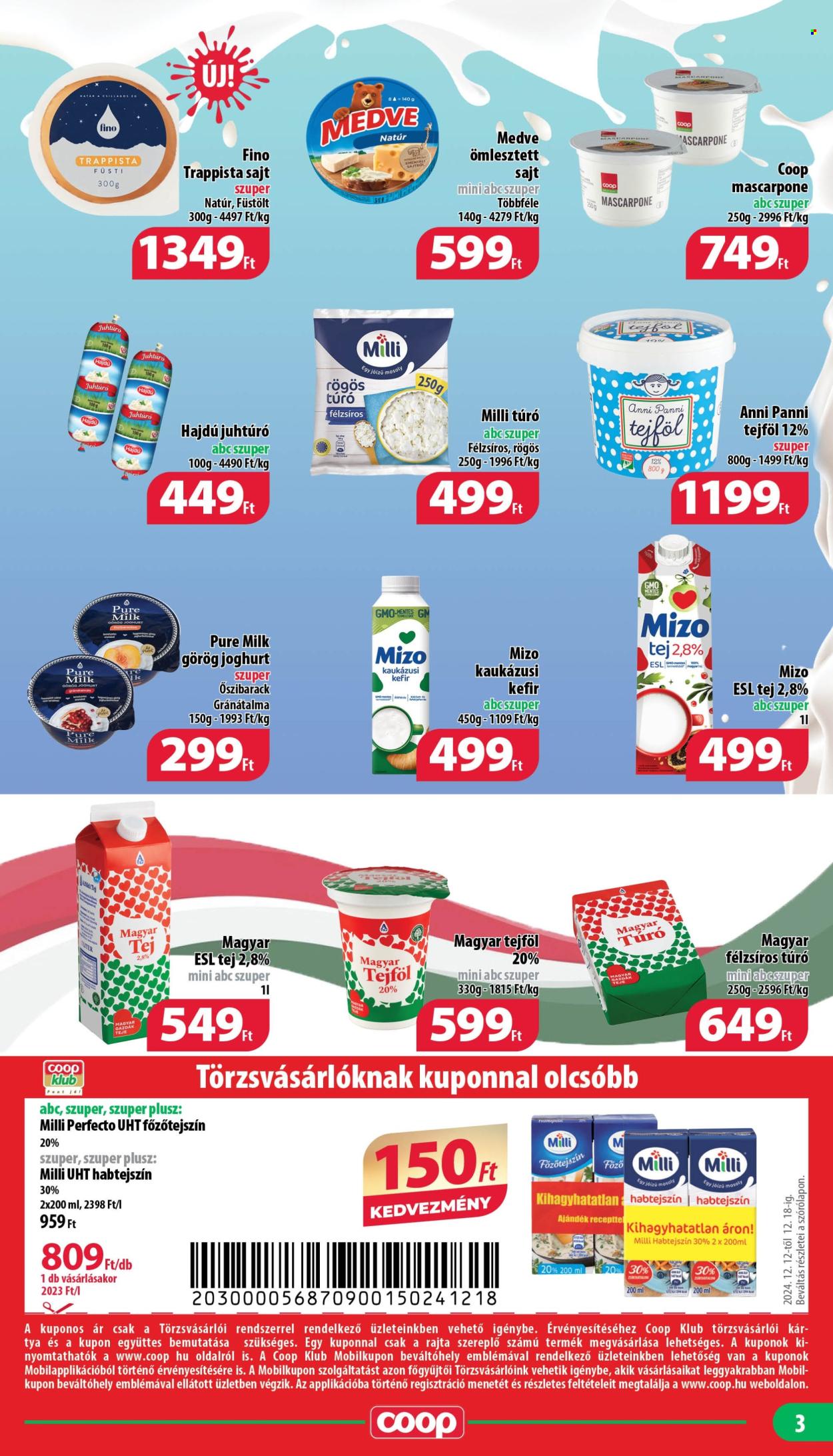 Coop akciós újságok - 2024.12.12 - 2024.12.18. Oldal 3