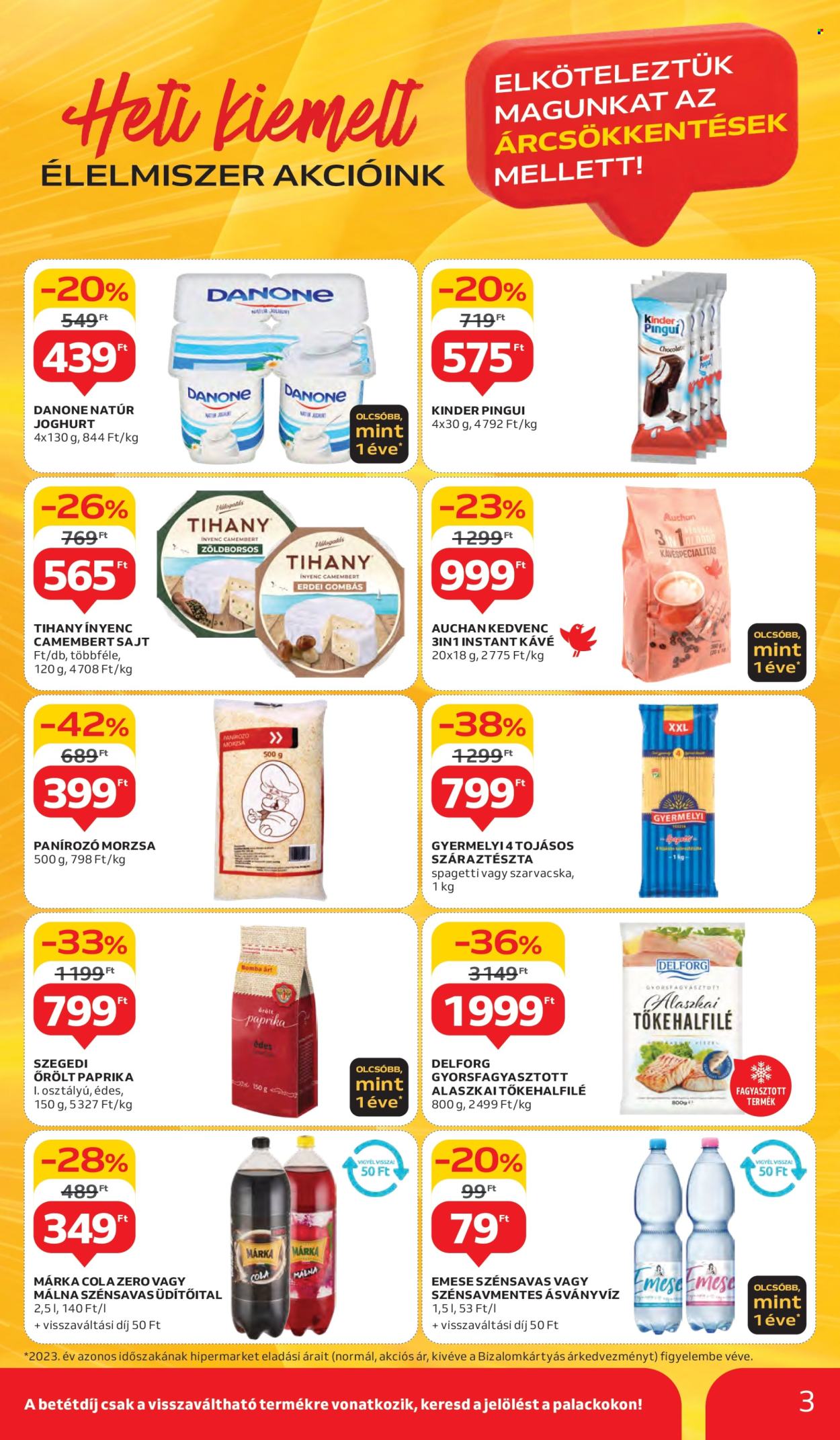 Auchan akciós újságok - 2024.12.12 - 2024.12.18. Oldal 3