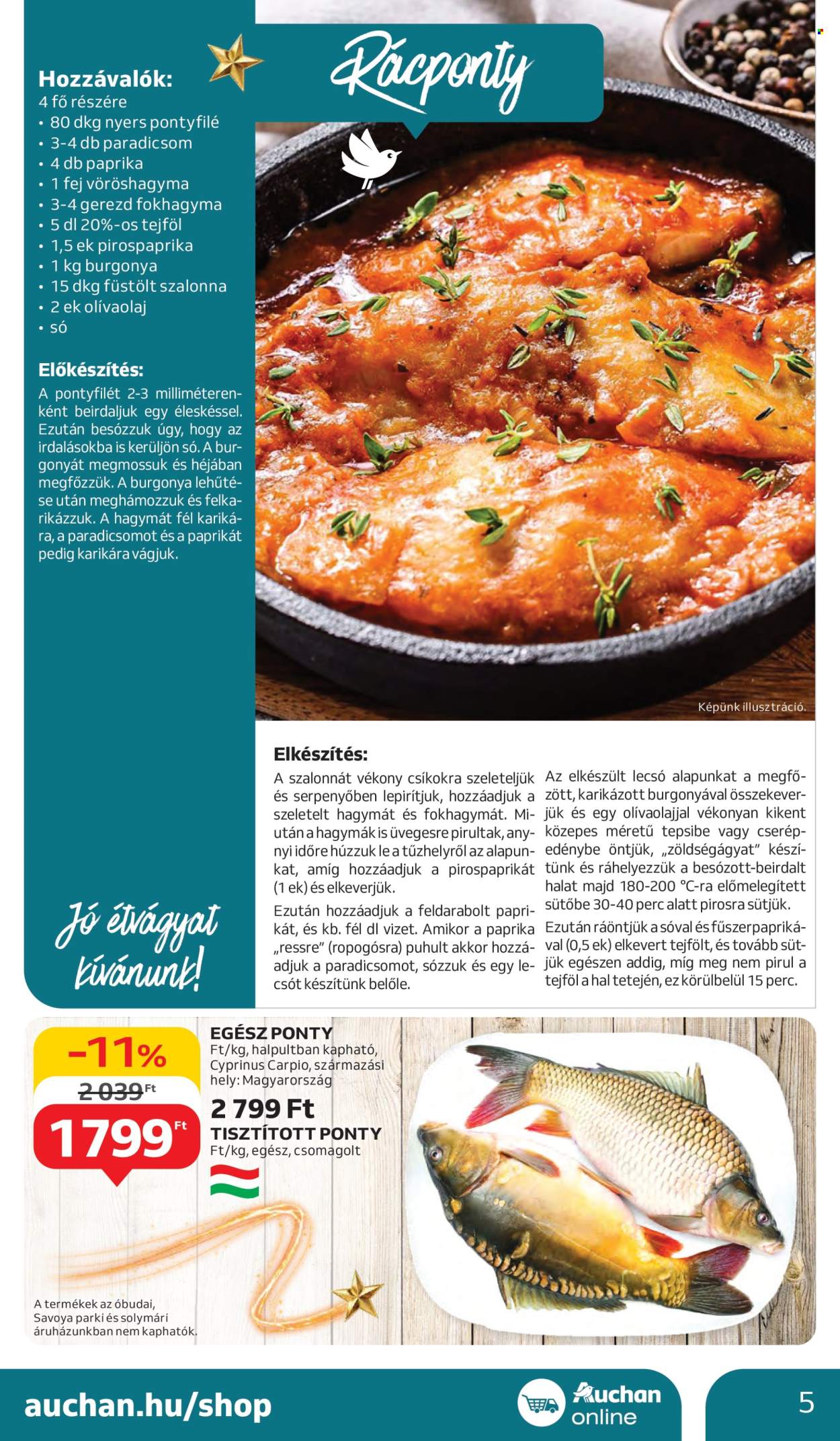 Auchan akciós újságok - 2024.12.12 - 2024.12.18. Oldal 5