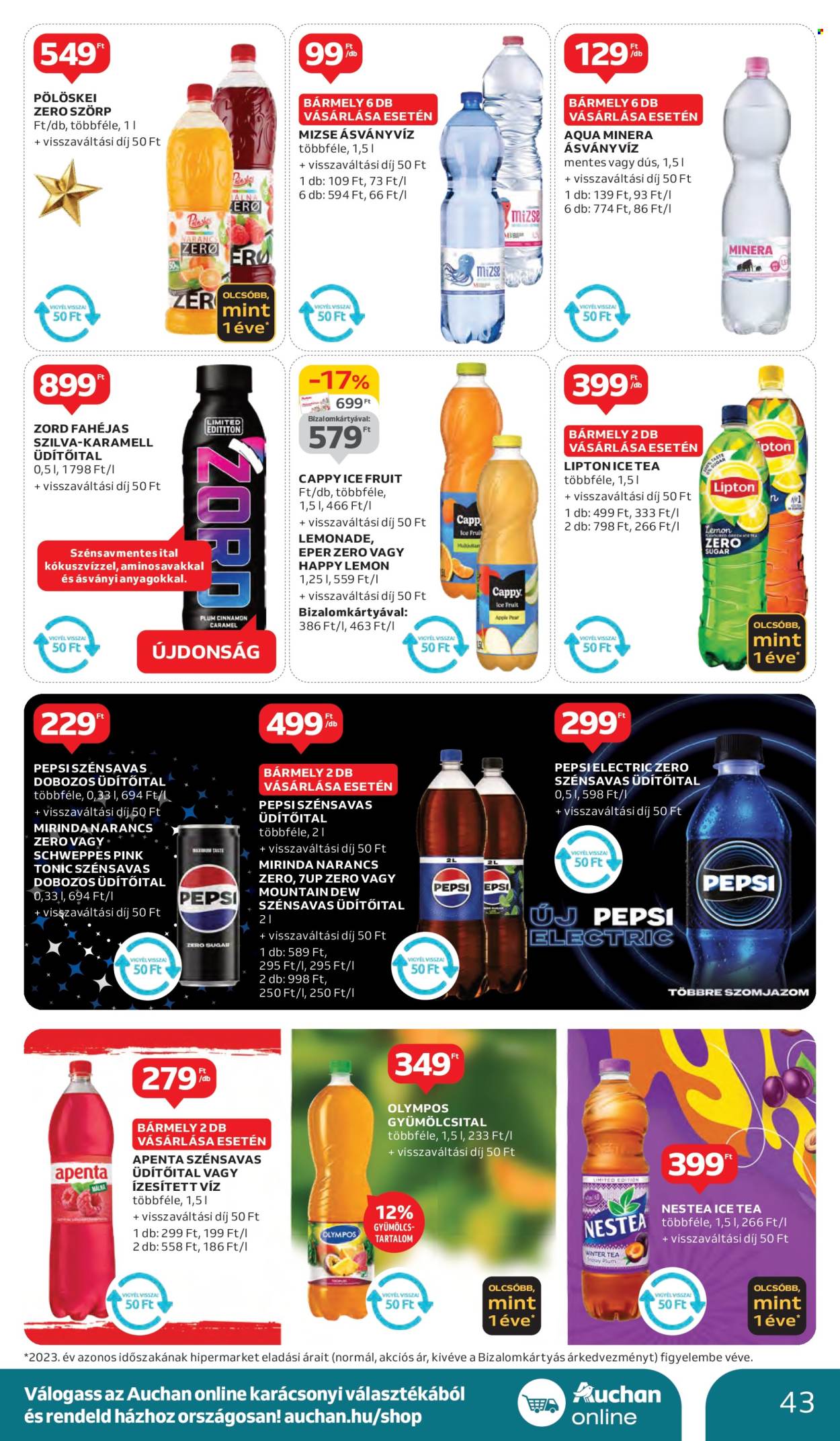 Auchan akciós újságok - 2024.12.12 - 2024.12.18. Oldal 43
