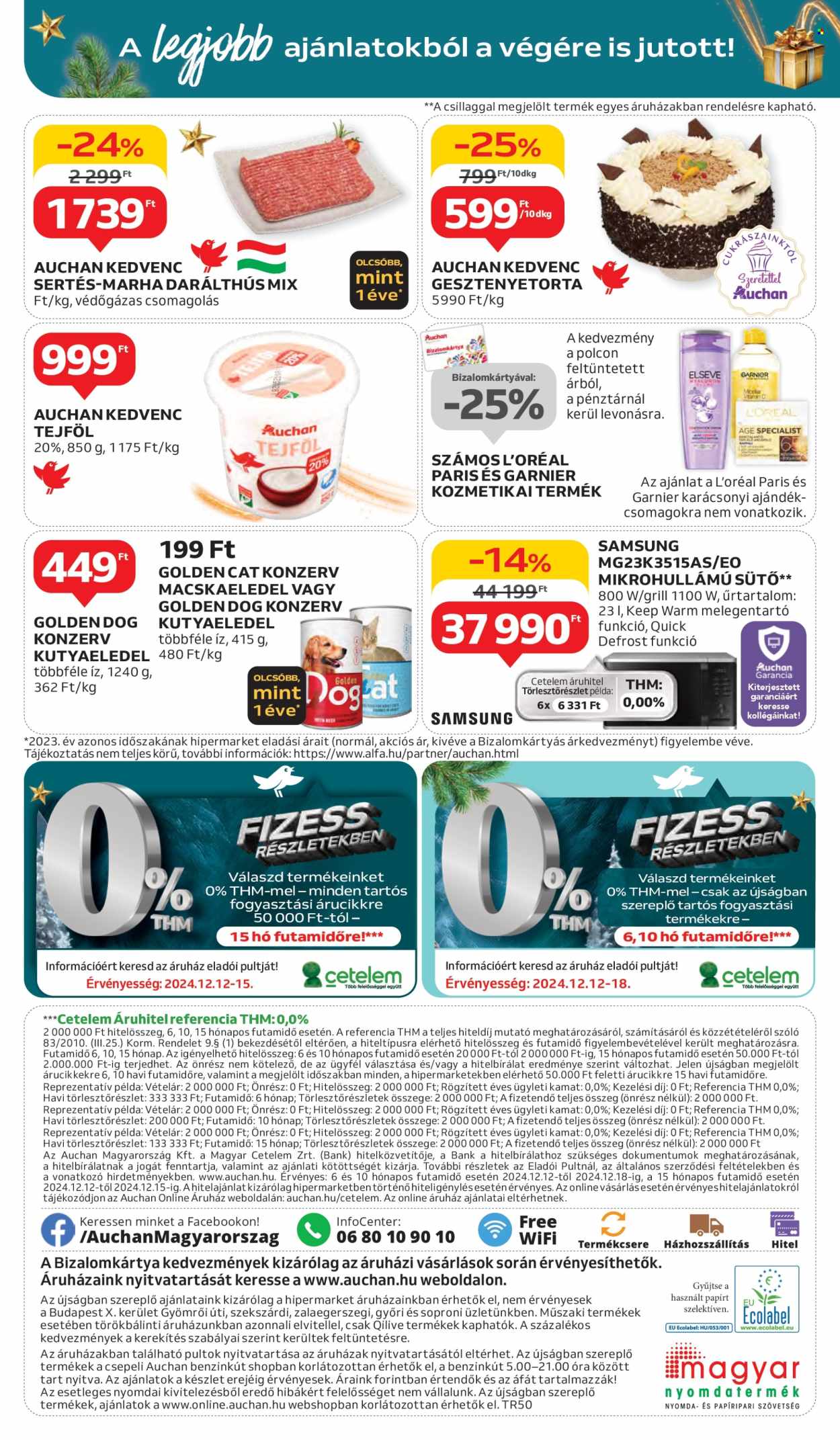 Auchan akciós újságok - 2024.12.12 - 2024.12.18. Oldal 70