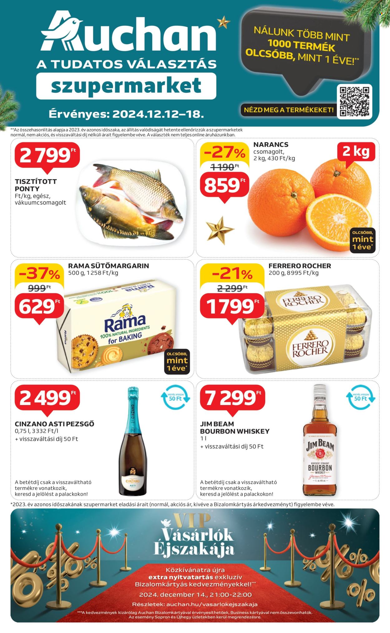 Auchan akciós újságok - 2024.12.12 - 2024.12.18. Oldal 1