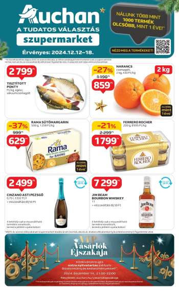Újság Auchan - 2024.12.12 - 2024.12.18.